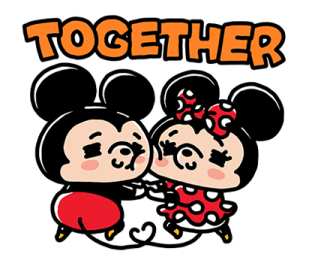 Mickey & Minnie ลายเส้น igarashi yuri♪ รูปที่ 12