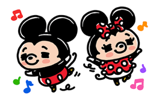 Mickey & Minnie ลายเส้น igarashi yuri♪ รูปที่ 23