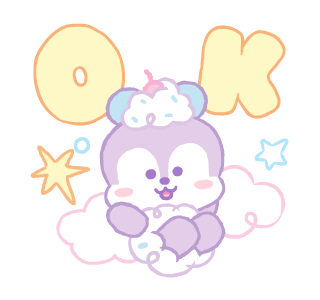 BT21 on the cloud♪ นุ่มนิ่มน่ารัก รูปที่ 1