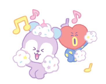 BT21 on the cloud♪ นุ่มนิ่มน่ารัก รูปที่ 12