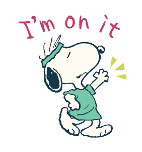 Snoopy แสดงความรู้สึกรวดเร็วทันใจ! รูปที่ 10