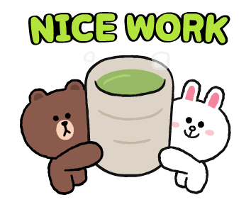 สติกเกอร์ LINE FRIENDS ความสนุกแบบใหม่♪ รูปที่ 3