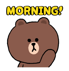 สติกเกอร์ LINE FRIENDS ความสนุกแบบใหม่♪ รูปที่ 5