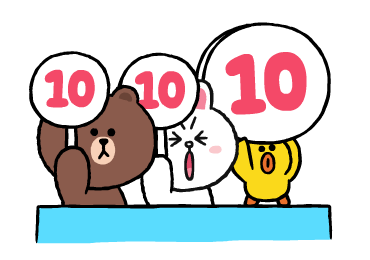 สติกเกอร์ LINE FRIENDS ความสนุกแบบใหม่♪ รูปที่ 22