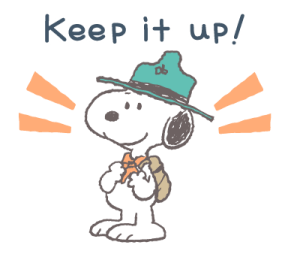 Snoopy LOVES NATURE รูปที่ 34