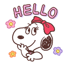 SNOOPY & BELLE รูปที่ 1