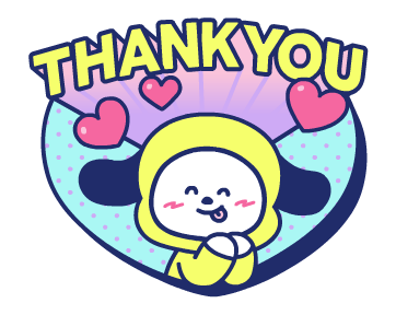 BT21 สติกเกอร์นิวเรโทร รูปที่ 1