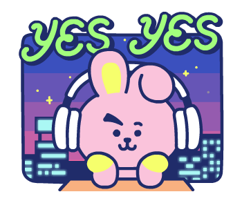 BT21 สติกเกอร์นิวเรโทร รูปที่ 2