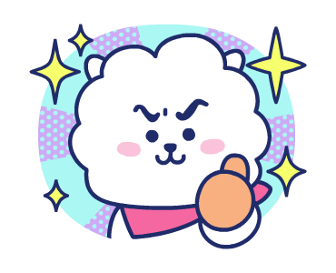 BT21 สติกเกอร์นิวเรโทร รูปที่ 3