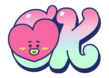 BT21 สติกเกอร์นิวเรโทร รูปที่ 4