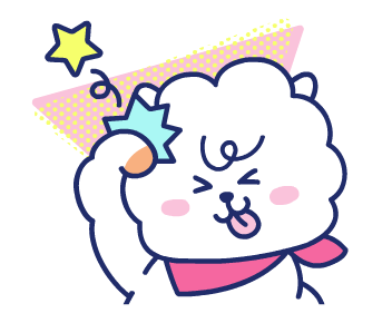 BT21 สติกเกอร์นิวเรโทร รูปที่ 21