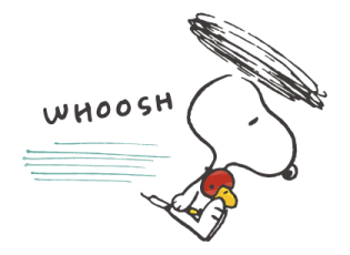 Snoopy Onomatopeia สีเมจิก รูปที่ 10