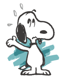 Snoopy Onomatopeia สีเมจิก รูปที่ 23