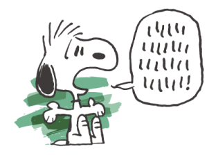 Snoopy Onomatopeia สีเมจิก รูปที่ 27