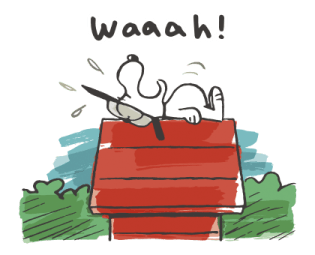 Snoopy Onomatopeia สีเมจิก รูปที่ 28