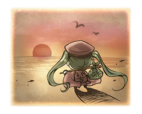 Hatsune Miku senbonsakura รูปที่ 40