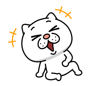 Annoying Cat Animated Stickers 3 รูปที่ 13