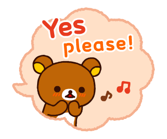 Rilakkuma Animated Speech Balloons รูปที่ 6