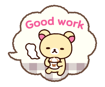 Rilakkuma Animated Speech Balloons รูปที่ 11