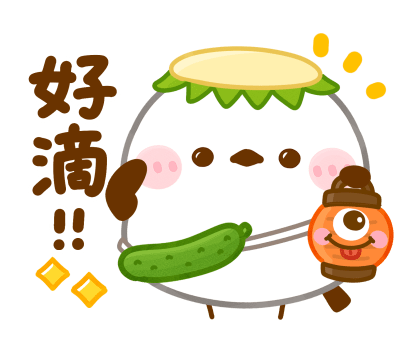 Long-tailed Tit Dajare Pop-Up Stickers รูปที่ 2