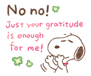 Snoopy ตอบแชททันใจ ข้อความยาว รูปที่ 18