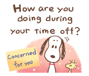 Snoopy ตอบแชททันใจ ข้อความยาว รูปที่ 25