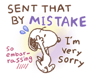 Snoopy ตอบแชททันใจ ข้อความยาว รูปที่ 38
