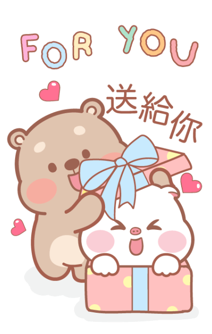 Mompig & Dadbear Big Stickers รูปที่ 5