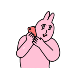 My friend rabbit Animated Stickers 2 รูปที่ 13