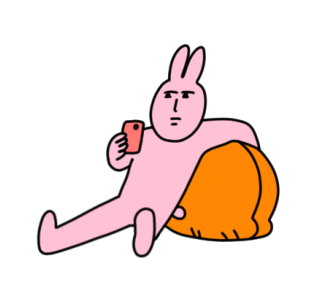 My friend rabbit Animated Stickers 2 รูปที่ 21