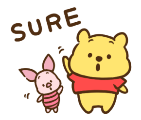 Pooh & Piglet เพื่อนรัก ลายเส้น mojiji♪ รูปที่ 2