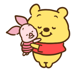 Pooh & Piglet เพื่อนรัก ลายเส้น mojiji♪ รูปที่ 14