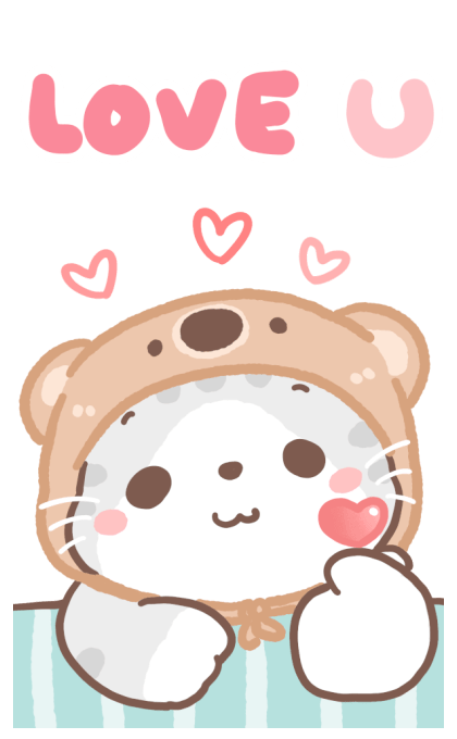 Oh! mild Meow Big Stickers รูปที่ 7