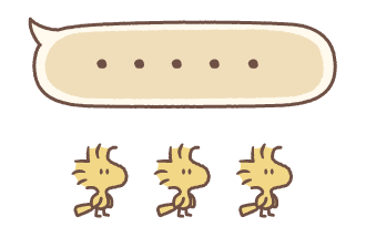 Animated Small Snoopy Speech Balloons รูปที่ 18