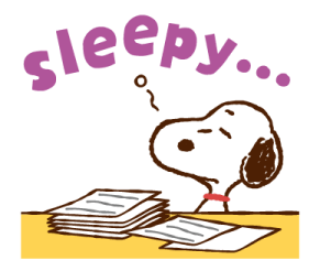 Snoopy สติกเกอร์ทำงานแบบชิลๆ รูปที่ 6