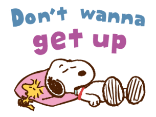 Snoopy สติกเกอร์ทำงานแบบชิลๆ รูปที่ 7