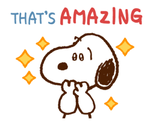 Snoopy สติกเกอร์ทำงานแบบชิลๆ รูปที่ 16