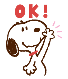 Snoopy สติกเกอร์ทำงานแบบชิลๆ รูปที่ 21