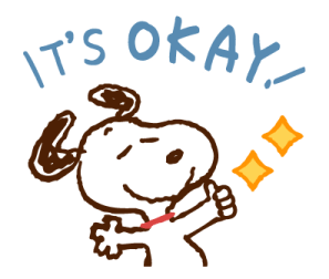 Snoopy สติกเกอร์ทำงานแบบชิลๆ รูปที่ 26