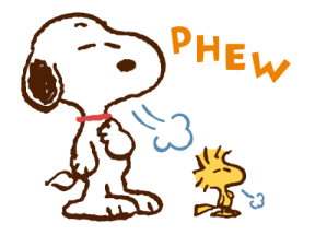 Snoopy สติกเกอร์ทำงานแบบชิลๆ รูปที่ 27