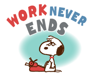 Snoopy สติกเกอร์ทำงานแบบชิลๆ รูปที่ 38