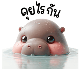 หมูดุ้งฮิปโปตัวกลมเด้งน่ารัก รูปที่ 2