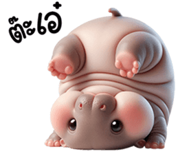 หมูดุ้งฮิปโปตัวกลมเด้งน่ารัก รูปที่ 3