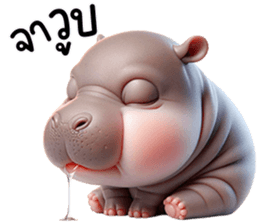 หมูดุ้งฮิปโปตัวกลมเด้งน่ารัก รูปที่ 15