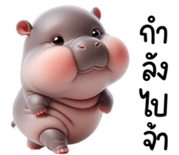 หมูดุ้งฮิปโปตัวกลมเด้งน่ารัก รูปที่ 25