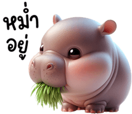 หมูดุ้งฮิปโปตัวกลมเด้งน่ารัก รูปที่ 28