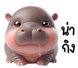 หมูดุ้งฮิปโปตัวกลมเด้งน่ารัก รูปที่ 29