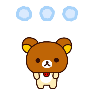 Rilakkuma ข้อความใหญ่สะใจมาก รูปที่ 20