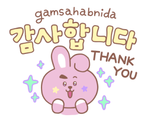 BT21 สติกเกอร์ฮันกึล คุยภาษาเกาหลีกัน♪ รูปที่ 4