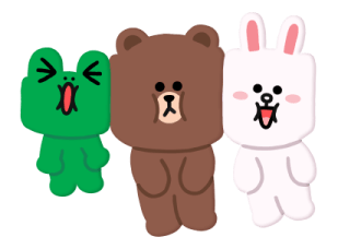 LINE FRIENDS ตัวพองน่ารัก รูปที่ 28